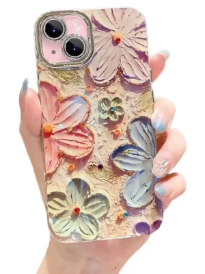 Elzzi Premium Back Cover for iPhone 15 by Cute Phone Cases